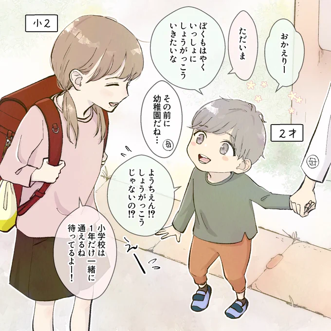 年齢差のある幼なじみ(1/2)