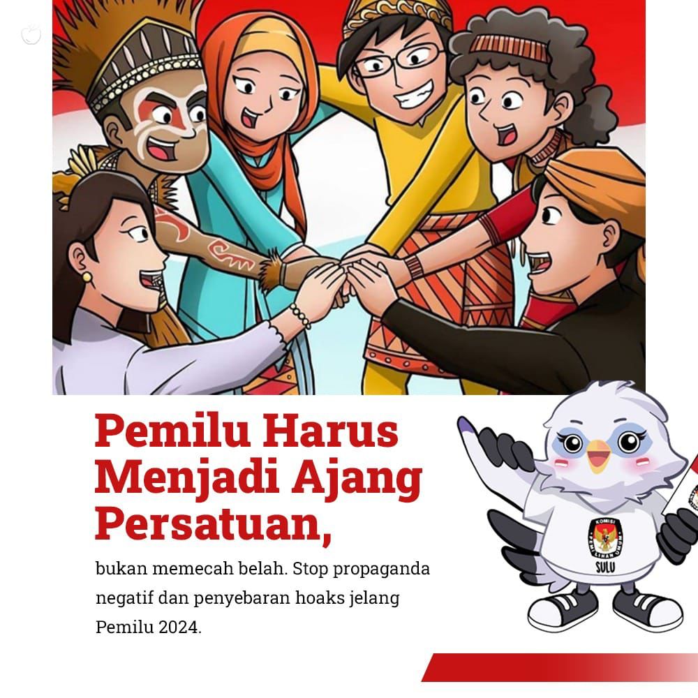 RidhoSapp's tweet photo. Jangan sampai masyarakat terpecah hanya karena berita bohong yang beredar
#PemiluDamai
#PemiluTanpaPolitikIdentitas
#WaspadaHoax
#WaspdaProvokasi https://t.co/wSdqLmRBO3