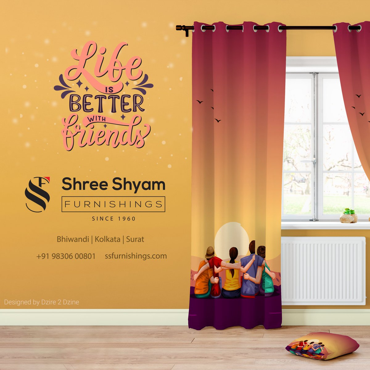SSFurnishings's tweet photo. Just like a house becomes a #home with the warmth of its inhabitants, our lives become enriched with the presence of our friends

https://t.co/10nNOHCKE1

#SSF #SSFurnishings #FriendshipDay #HappyFriendshipDay #CelebrateFriendship #Curtains #HomeDecor #HomeSweetHome #WeekendVibes https://t.co/DGgAhr6MZ2