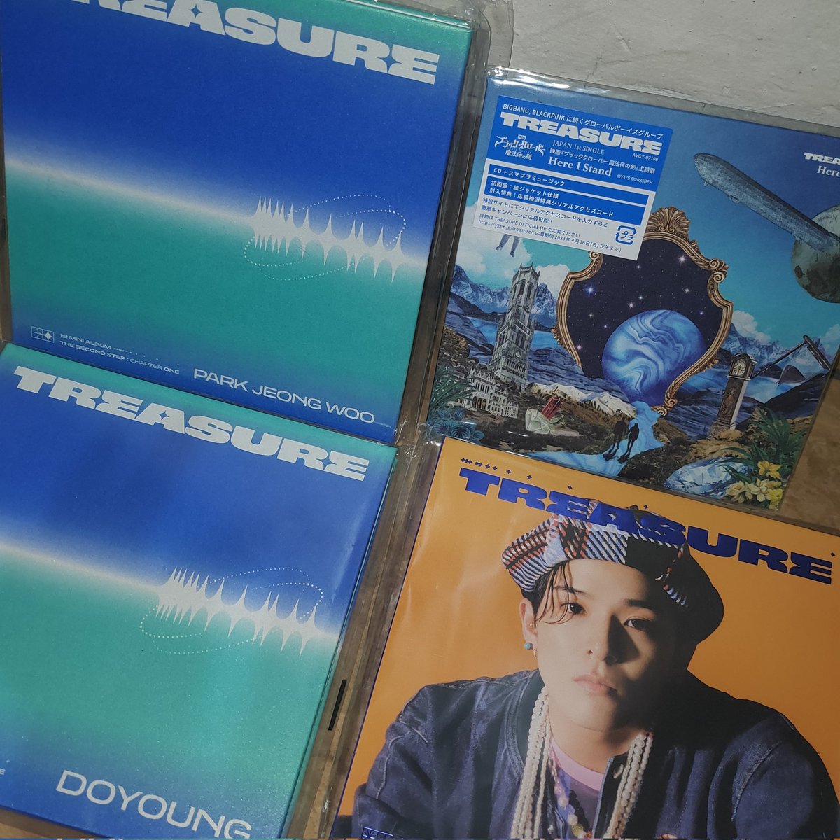 sunlightbbies's tweet image. .ೃ࿐ FAST GIVEAWAY.ೃ࿐ 

untuk 4 pemenang ﹒⪩⪨﹒
• digipack jikjin jeongwoo
• digipack jikjin dobby
• digipack hello sahi
• album only here i stand

rules: 
- rt + like post ini!
- comment mau apa + pc member siapa (baca reply)

end 7 agustus jam 6 sore supaya bisa co 8.8 ‼️