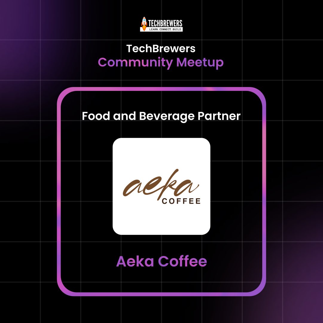 TechThrusters's tweet photo. ๐ Sip, savor, and socialize at the TechBrewers Community Meetup, fueled by the delicious delights from our Food and Beverage Partner, โThe Aeka Coffeeโ! โ
#TechBrewers #Learn #Connect #Build #TechBrewersMeetup #AekaCoffee https://t.co/azPAh9Ozqg