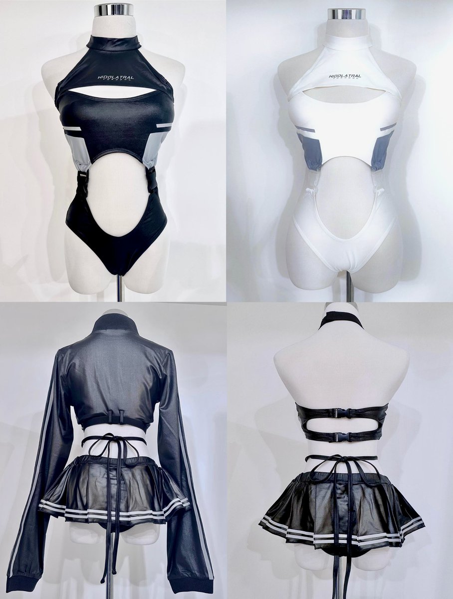 HIDOLATRAL THEODOL サイバージャージスイムウェア サイバージャージスイムウェア/レオタード 》WHITE | HIDOLATRAL THEODOL