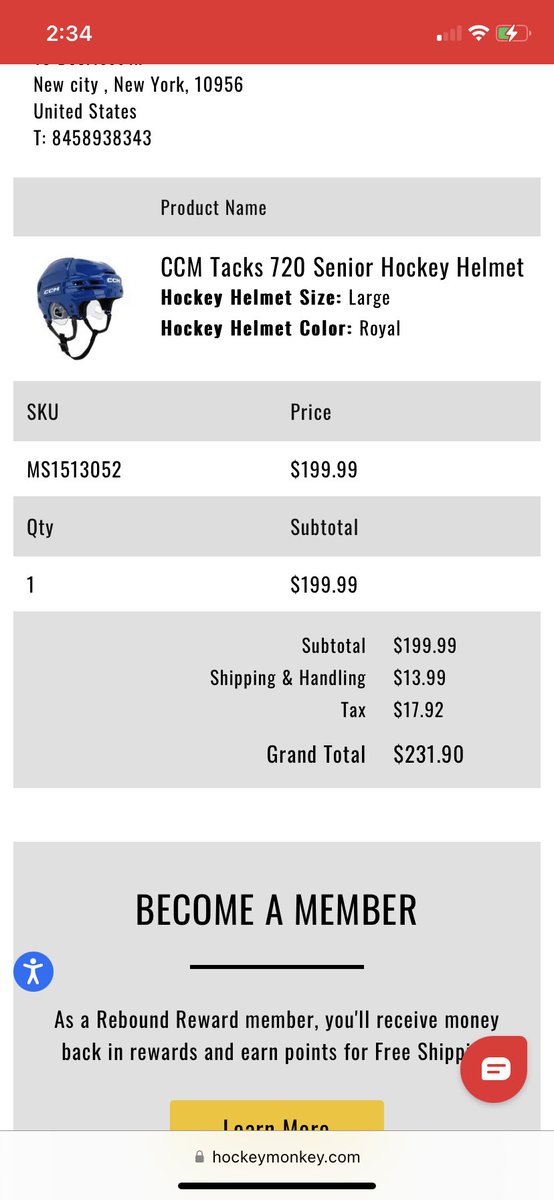 ThTom1127's tweet photo. Not exactly sure why but I just bought a hockey helmet for $230 #puckslut https://t.co/FWaM57ezPp
