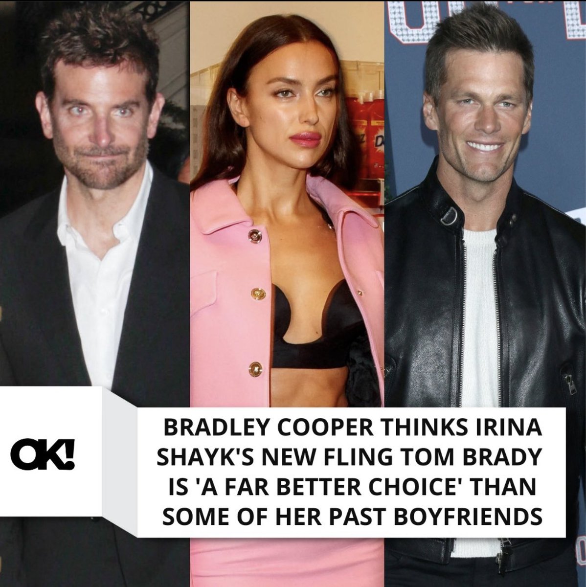 SportSlimeMedia's tweet photo. Oh yeah we’re sure Cooper is thrilled the 7 X Super Bowl champion is piping down his ex wife and mother to his children. That’s what every ex husband hopes for 🙄#BradyBrand #TB13 #irina #tmzsports #sportslime https://t.co/vN6GzcOsQB