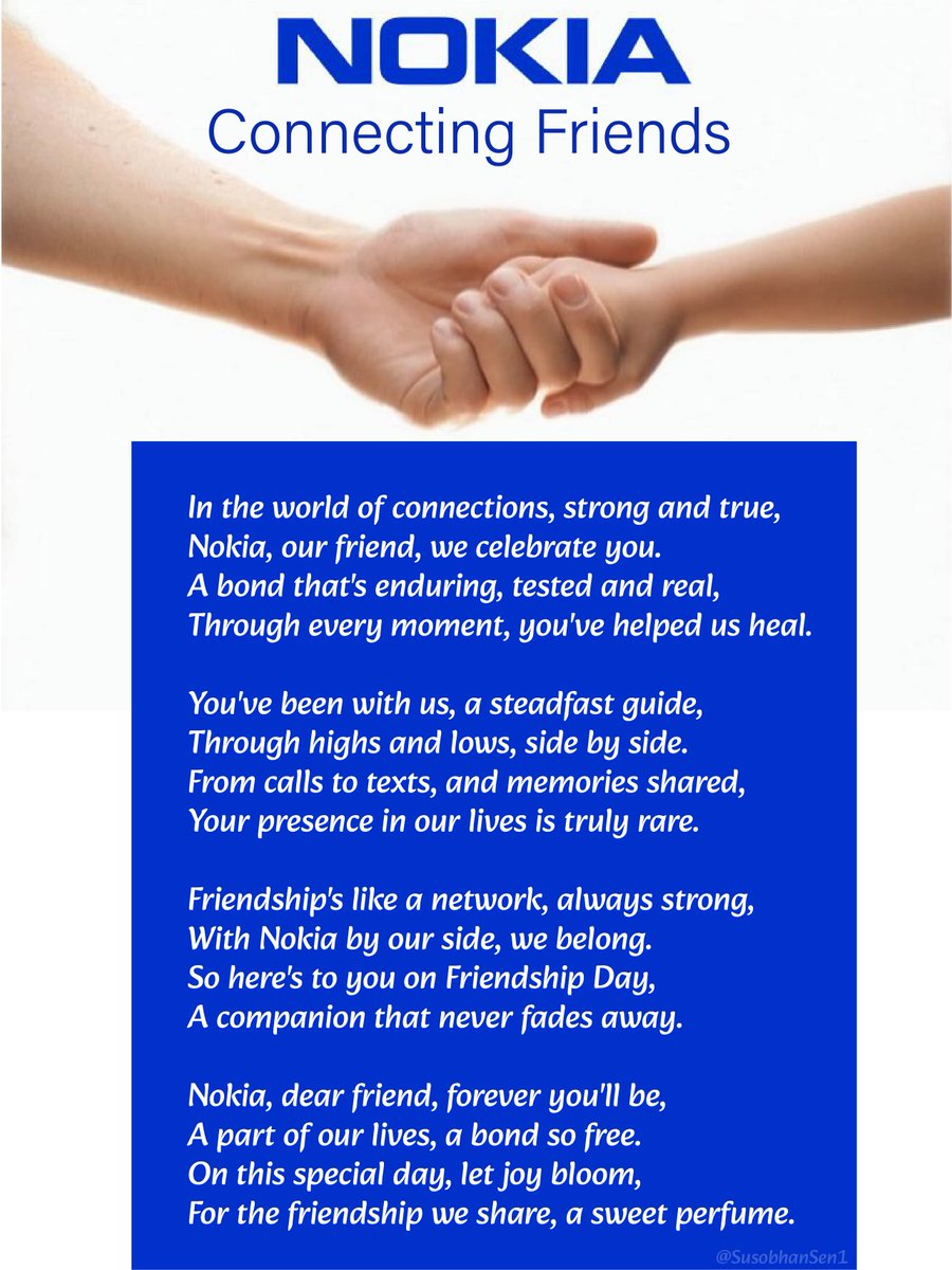 @NokiamobileIN #NokiadevicesFriendshipDay ⁣#FriendshipDay
#BiggestChainWins #NokiadevicesContest
<a href="/Dipak84111560/">Dipak</a> @peterlopez16 <a href="/BisuVai2/">Baisu 🇮🇳</a>