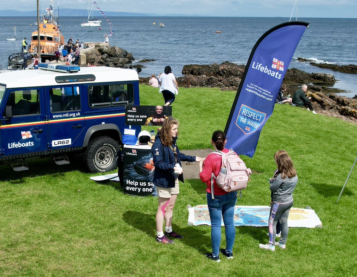 Thank you for all your support yesterday at our Open Day @RNLI @Redbaycrew. Great days fun! @HeartoftheGlens