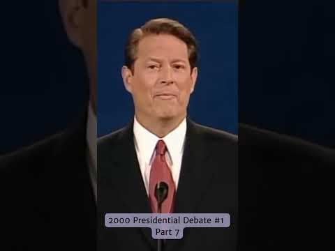 youtube.com/watch?v=SqhS31… 7 #presidentialdebate #uspresidentialelection #electionhistory #2000election