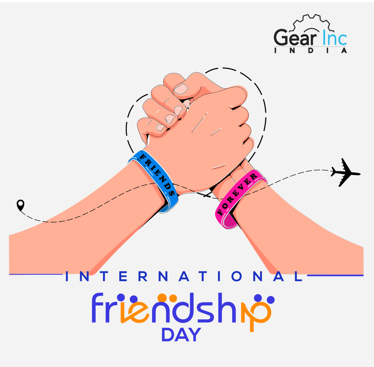 Cheers to the crazy moments, inside jokes, never-ending laughter, and the special bond /vibe we share where the distance can't tear us apart! Have a wonderful Friendship Day.  

#HappyFriendshipDay2023 #Dosti  #friendshipgift #BestFriendsForever  #friendshipwalk #FriendshipDay