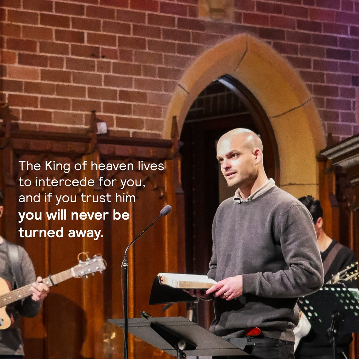 cciw's tweet image. Do you know where Jesus is right now?

Jesus has ascended to heaven, and is seated at God’s right hand. 

And that’s great news: with Jesus seated at God’s right hand, we will never be turned away when we cry out to him.

Catch up on our Ascension series on our podcast or YouTube