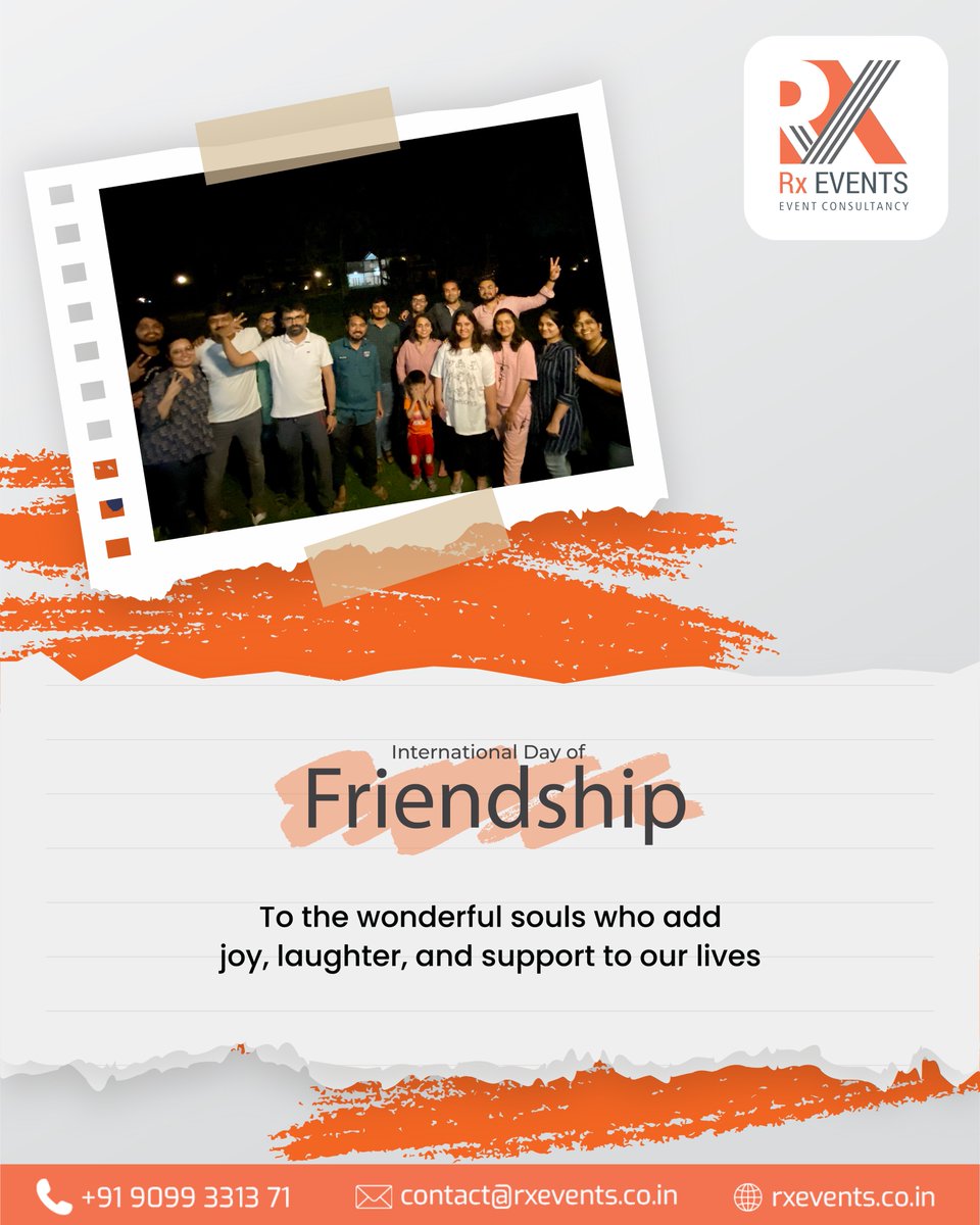 events_rx's tweet photo. To the wonderful souls who add joy, laughter, and support to our lives.

International Day of Friendship

#RXEvents #friendship #RxTv #FriendshipDay https://t.co/EiAc7F1AQX