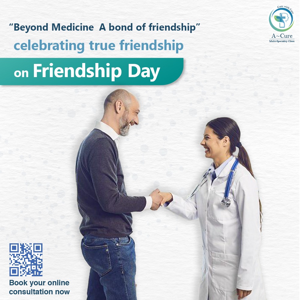 Happy friendship day from Acure. Where friendship and care merge, touching lives forever.⚕️🎗️🩷

#Acure #CureWithCare #Friendshipday #Healthy