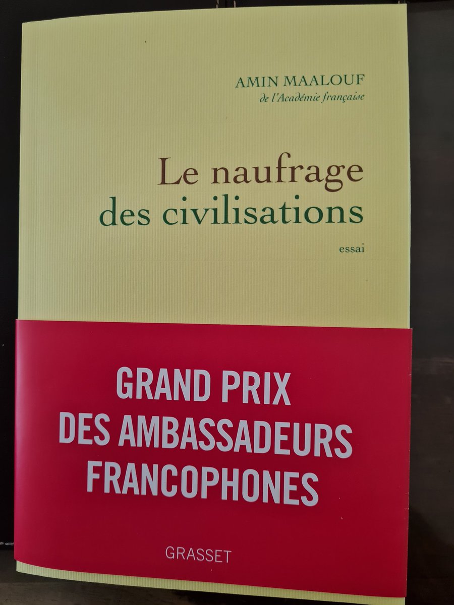 Tristesse. Merci Hélène Carrere d'Encausse pour tout ce que vous avez fait pour promouvoir la langue française et la francophonie. C'est avec vous que le <a href="/GAFFrance/">Groupe des Ambassadeurs Francophones de France</a>  a relancé le Grand Prix des Ambassadeurs Francophones, qui récompense un livre d'actualité internationale.