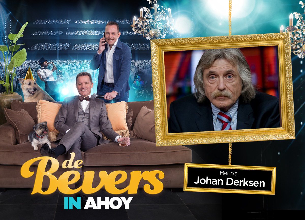 JohndeBever's tweet photo. Een bijzondere man. Een bijzondere vriendschap. Johan Derksen is erbij (30 sept. & 1 okt.)! #AhoyRotterdam
#DeBeversLive https://t.co/yFeHTNR5Vk
