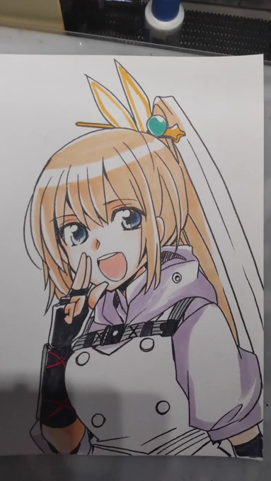 アーちゃん描くぜ