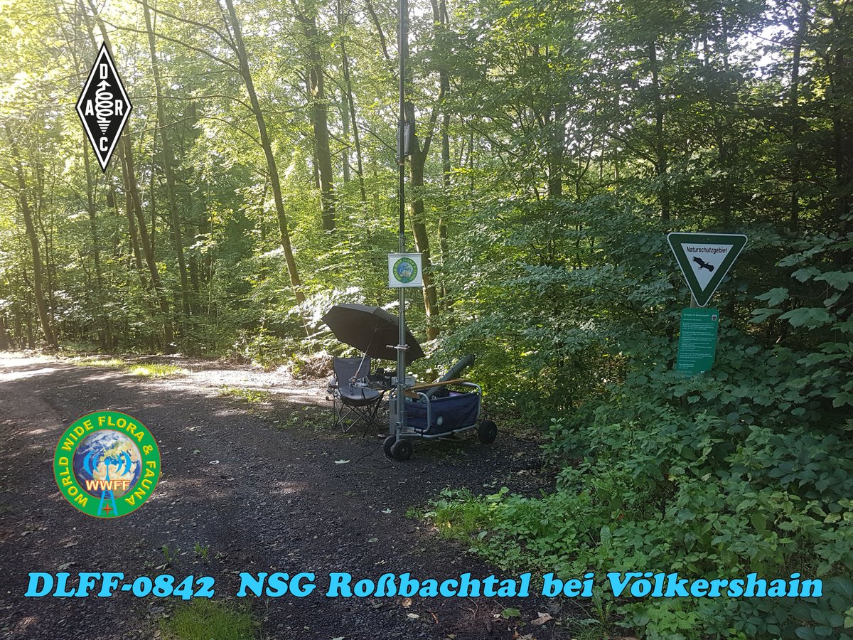 dl8eca's tweet photo. Activation of DLFF-0842 - "Roßbachtal bei Völkershain" on 05.08.2023 close by Knüllwald. Thanks to all chaser for 232 contacts.
@wwff44 #wwff44 #wwff #HamRadio #AmateurRadio #hamradio https://t.co/tuA8AMKFiZ