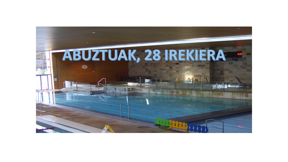 ABUZTUAK, 28 BARRUKO IGERILEKU IREKIERA