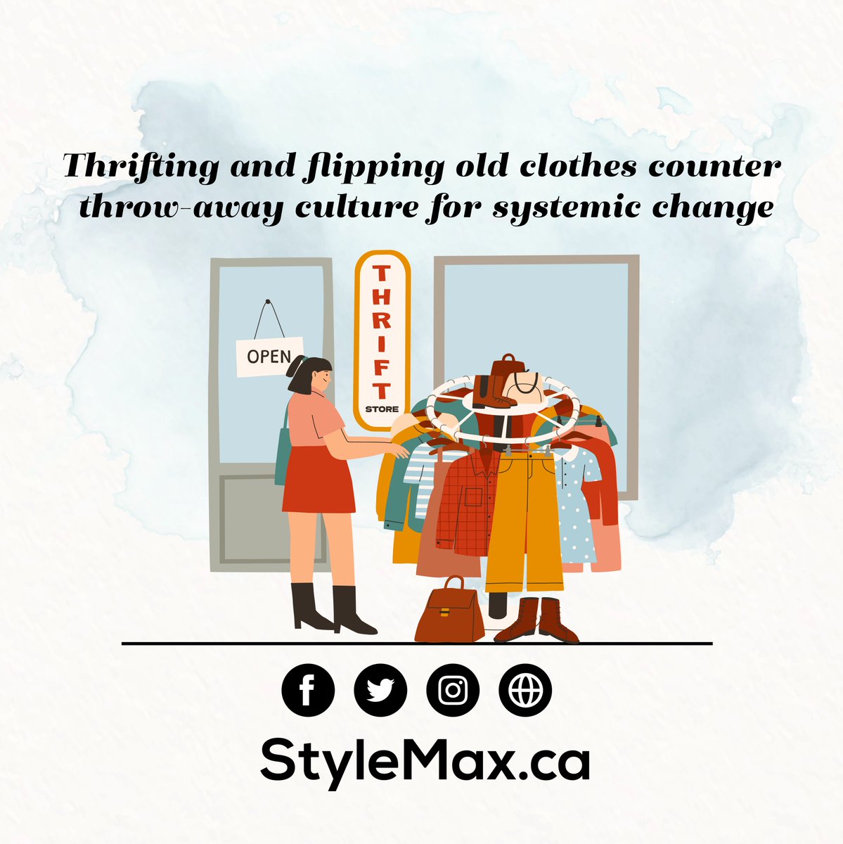 stylemaxinfo's tweet photo. thrift flipping helps effect systemic change.

#style #vintagefashion #streetwear #retro #prelovedmurah #prelovedbranded #reseller #shoplocal #sfashion #bajumurah #thriftedstyle https://t.co/k9gpD10ZCY