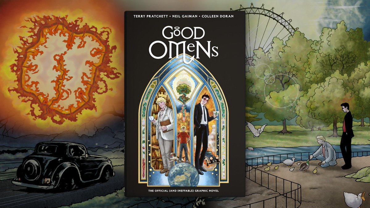 We're closing in on 20,000 backers *and* possibly breaking the total for most funded comic on @kickstarter... ever. Spread the word! 👉 bit.ly/GoodOmensGN