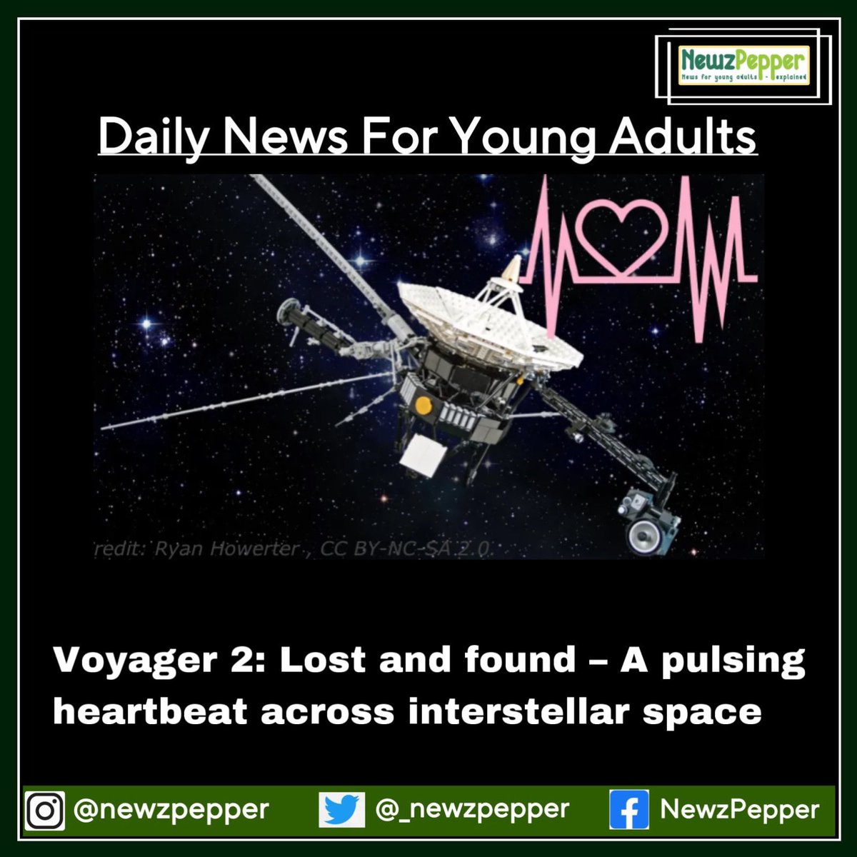 _newzpepper's tweet photo. Read This Article On Our Website 🌐
.
Link In Bio 💬
.
Register And Read On 🗞

#indianschools #news #newsupdate #newspaper #dailynews #dailynewspaper #follow #instadaily #instagram #voyager2 #spacecraft #nasa #spaceexploration #spacecrafts #voyager #spacetravel https://t.co/q121tMxAK9