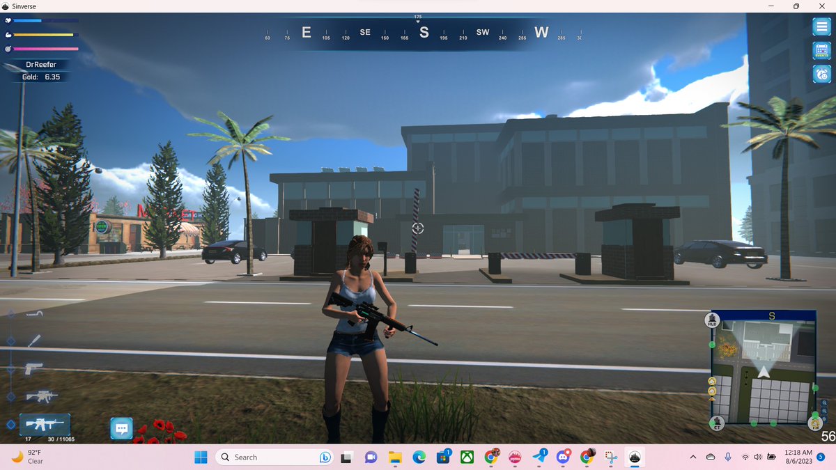 DrReefer's tweet photo. Shooting up the #Police station @TheSinVerse #FuckThePolice #gamergirl #gamergirls #CounterStrike #GTA6 #PlayToEarn #SlavaUkraini #cartel #DrReefer https://t.co/85efYHbtvr