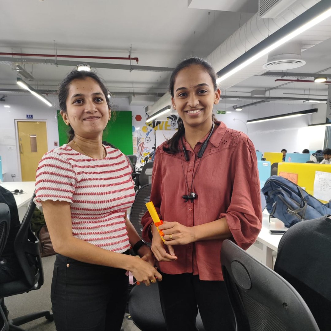 joshsoftware's tweet photo. Celebrating #FriendshipDay at the office was truly heartwarming! Our team came together to exchange heartfelt letters, cherishing the bonds we've built and celebrating the incredible friendships that make every day at work a joyous journey

#WriteToYourBuddy #friendshipdayatwork https://t.co/CgFyrBPfC5