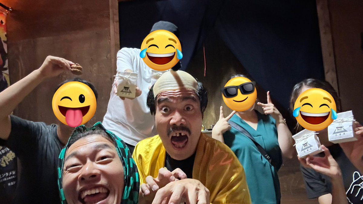 komedoro's tweet photo. さぁ、米泥棒大作戦も中盤に差し掛かってきたぞ！

17:00 空き4
17:40 空き4
18:20 空き3
19:00 空き5
19:40 空き5
 
まだ米を盗むチャンスがこんなにもある！

皆様のご参加心よりお待ち申し上げる！！

ご連絡は

09040210627まで✨ https://t.co/UQlsmZ5VzN