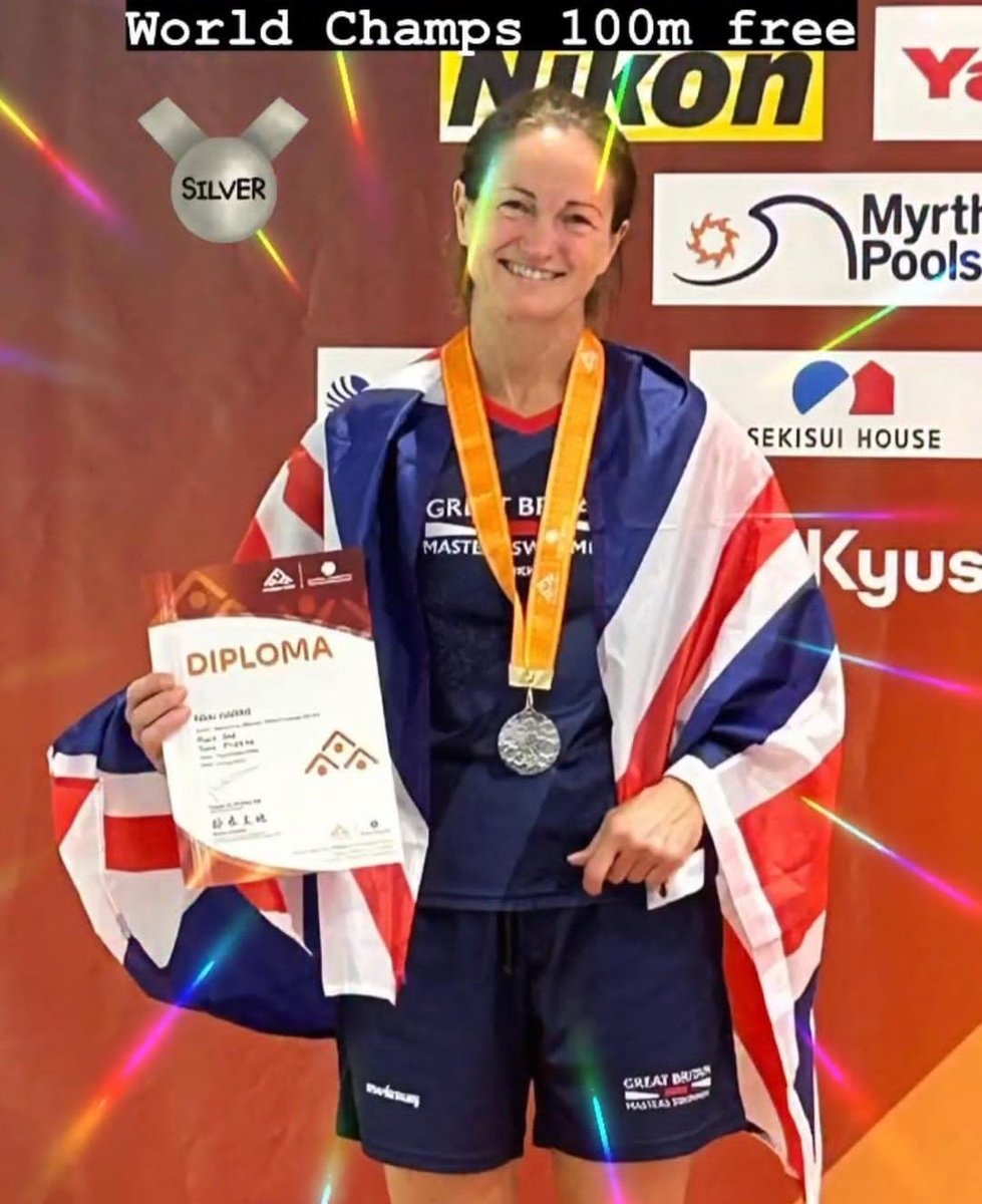 Tigersharks_ASC's tweet photo. Wow what a day already!
Nikki takes 🥈and Bex Smith taking 6️⃣th place in Japan in the 100 Free at the @WorldAquatics Master Championships in Japan.
#worldmasters2023 #100free #tigersharksasc #mastersswimming https://t.co/nvF6pFC3lL