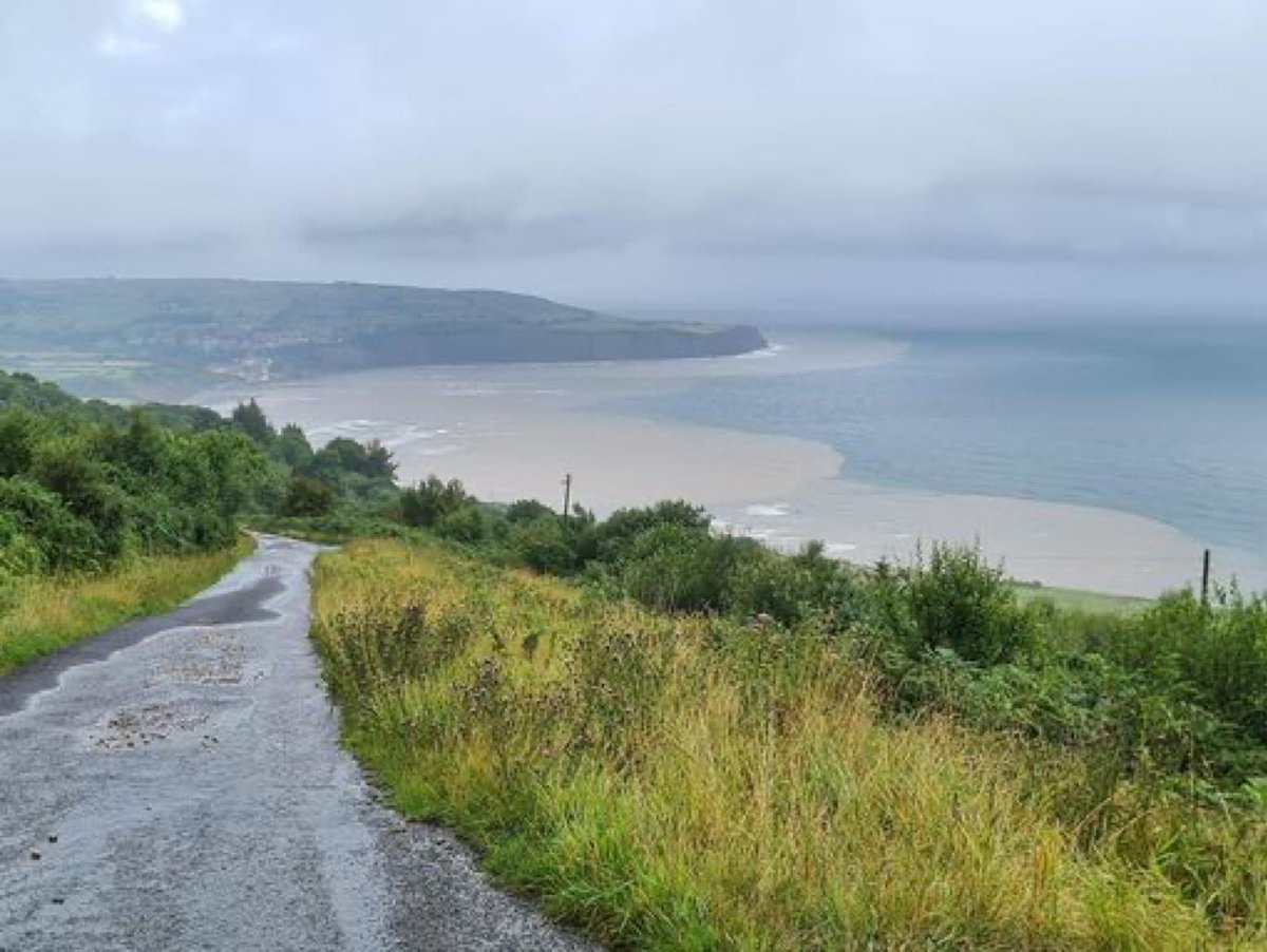 @implausibleblog Then giving the go ahead for water (sewage) companies to discharge raw sewage in times of heavy rainfall .This is yesterday on North East coast below Whitby!!!🤬