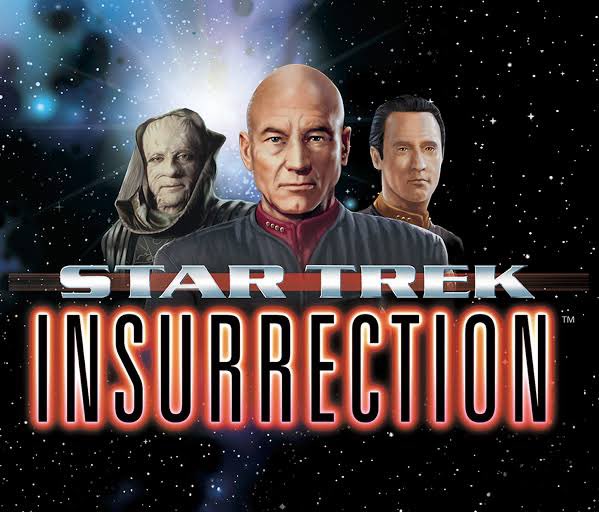 1141. English Movie: 571

#StarTrekInsurrection

Plot: Captain Picard and the crew of the Enterprise decide to find the fountain of youth. When Picard learns that this quest may affect the lives of many people, he decides to commit treason.