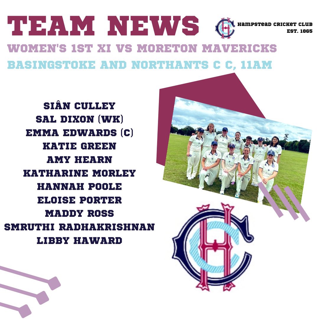 Good luck to our 1st XI who face Moreton Mavericks CC in the National Plate T20 Semi Final!!