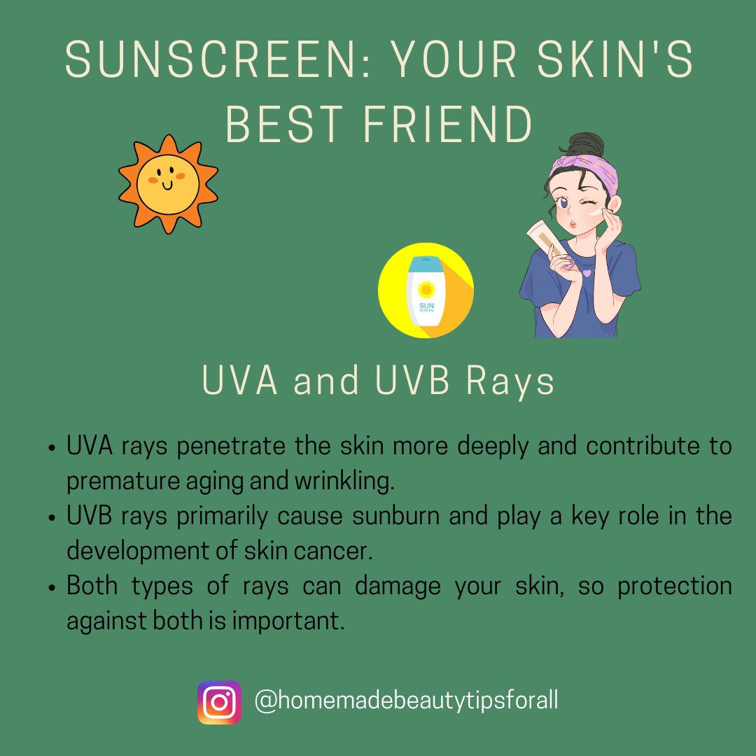 TipsHomemade's tweet photo. Sunscreen: Your Skin's Best Friend ☀️🌼
Protecting your skin goes beyond beauty – it's about health. Discover why sunscreen is a must in your daily routine!
#skinprotection #healthyskin #sunsafety #uvaprotection #uvbprotection #skincare https://t.co/nnKZ5xUMMe