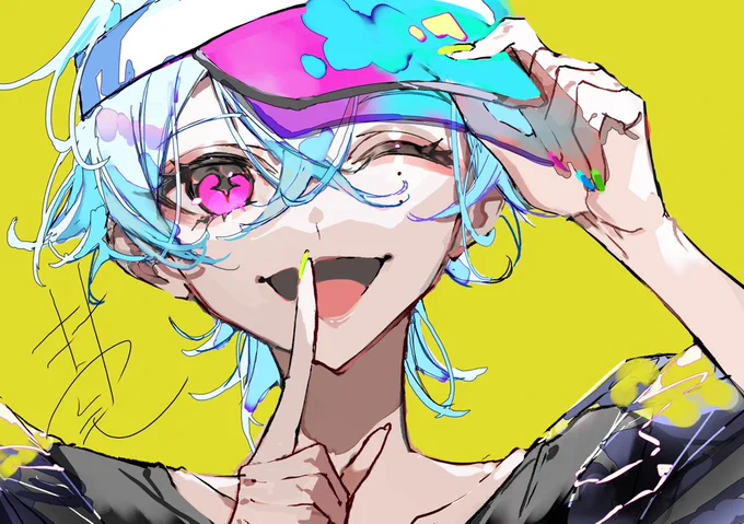 漫画甲子園最終日ライブペイント&ワークショップ終わりました! ありがとうございました (イラストはライブペイントで描いたものです)
