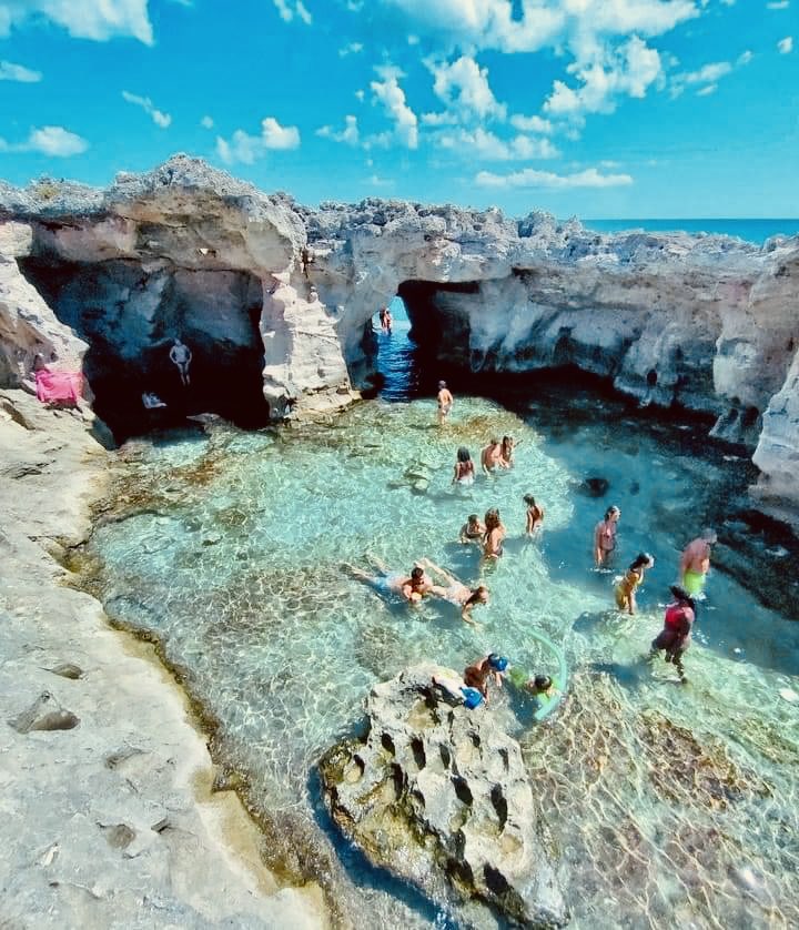 phanormus's tweet photo. @IlariaBifarini Dipende cosa cerchi, c’è la corsa a denigrare la #Puglia a dire che è troppo cara, io sto 15 gg a 2 passi da Castro e ho speso pochissimo in un bel Resort giro per calette, posti naturali, le spiagge attrezzate con servizi costano molto meno di altrove vedi #Alimini e #SanFoca https://t.co/9HvA5u33xG
