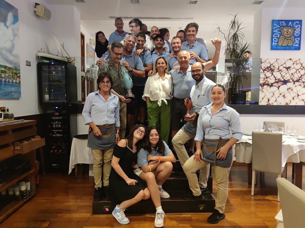 RestCanEduardo's tweet photo. Enhorabuena Scugnizza, campeón de la Copa del Rey de Vela 2023, ha sido un placer tenerles en casa @CopaReyMAPFRE @RCNPalma https://t.co/i9vnlCsMHR