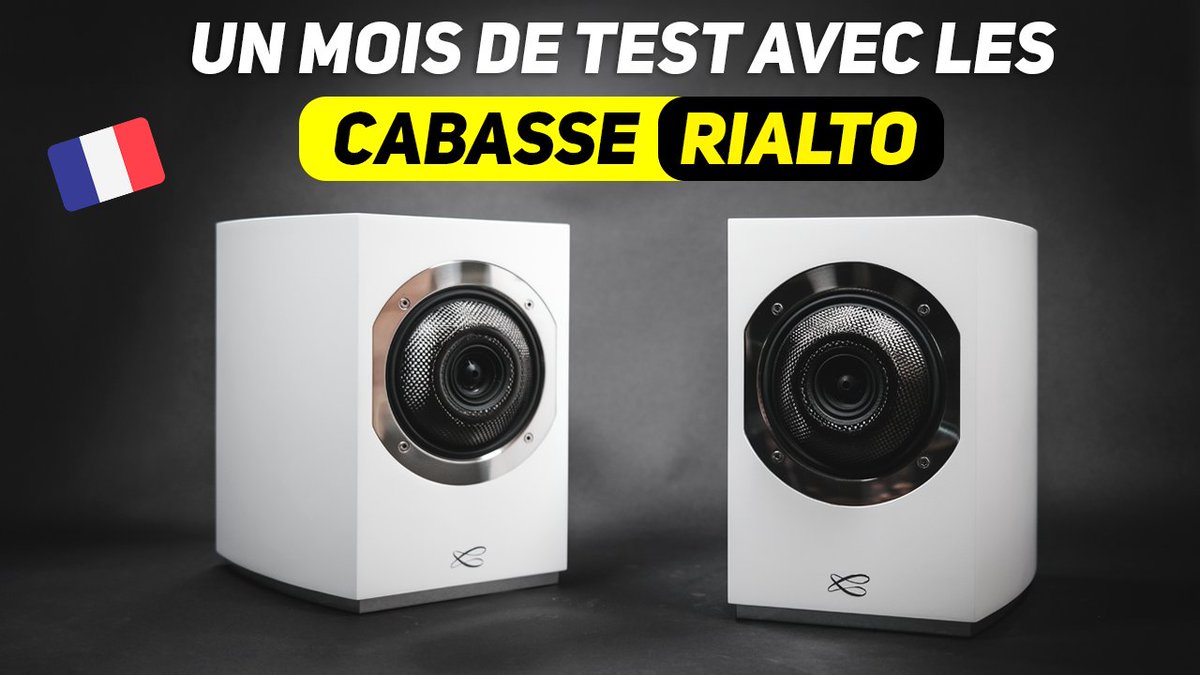 J'ai eu la chance de tester les RIALTO du français Cabasse pendant un mois et voici mon avis. 
👉 youtu.be/uGU5AHi29IU 👈
👉 youtu.be/uGU5AHi29IU 👈
Dans ce test complet, je vous donnerai mon ressenti sur ce magnifiques enceintes bibliothèques actives. Avec leur look