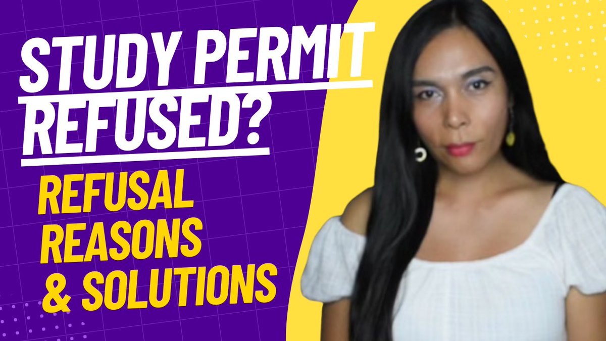 studyexploreCA's tweet photo. Common Study Permit Refusal Reasons | Possible Solutions | iCAN #studyincanada #yt #lgbtqia #lgbt
https://t.co/PJIPuvJjLJ https://t.co/a3wW7Lo7rv