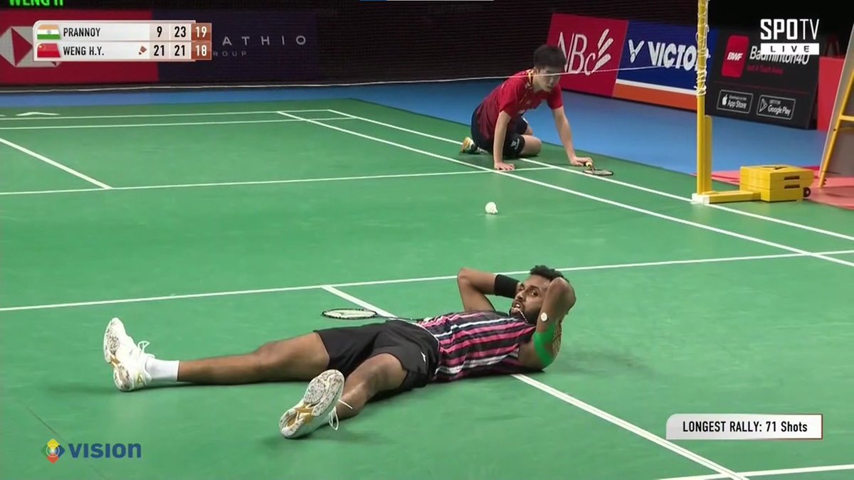 BadmintonLive1's tweet image. Gokillss Match nya 🔥🔥

#AustralianOpen2023