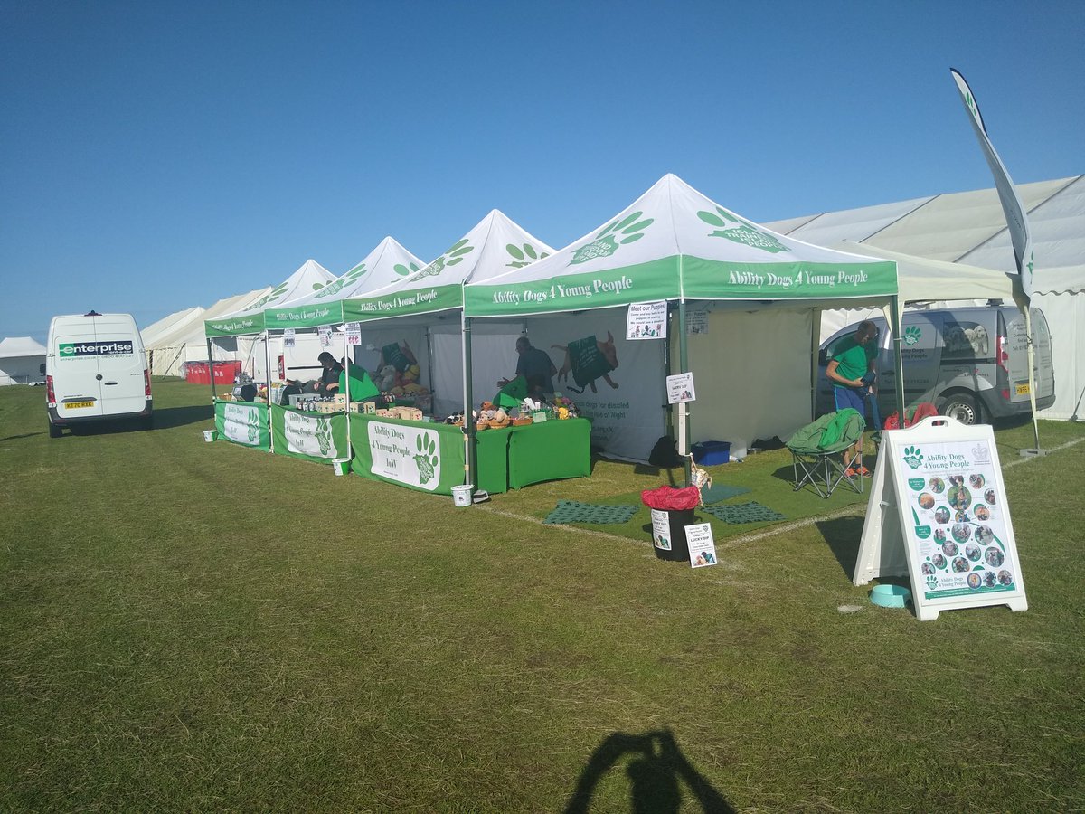 We are at The Chale Show today please come and say hi to our puppies