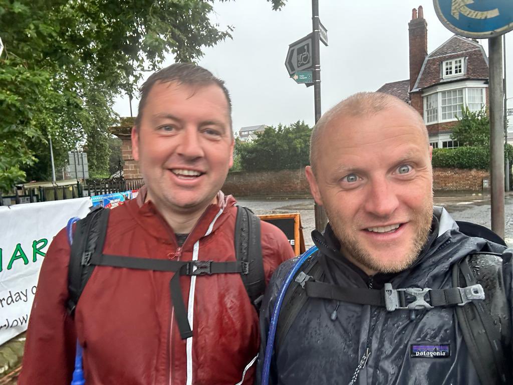 BTPolFed's tweet image. Today is the last full day of walking for the #BlueLightHike Two 🙌🏼 Stuart and Gary are bound for Kew. They’d love to hear from supporters who, might be able to spare a £ or two…

justgiving.com/crowdfunding/b…