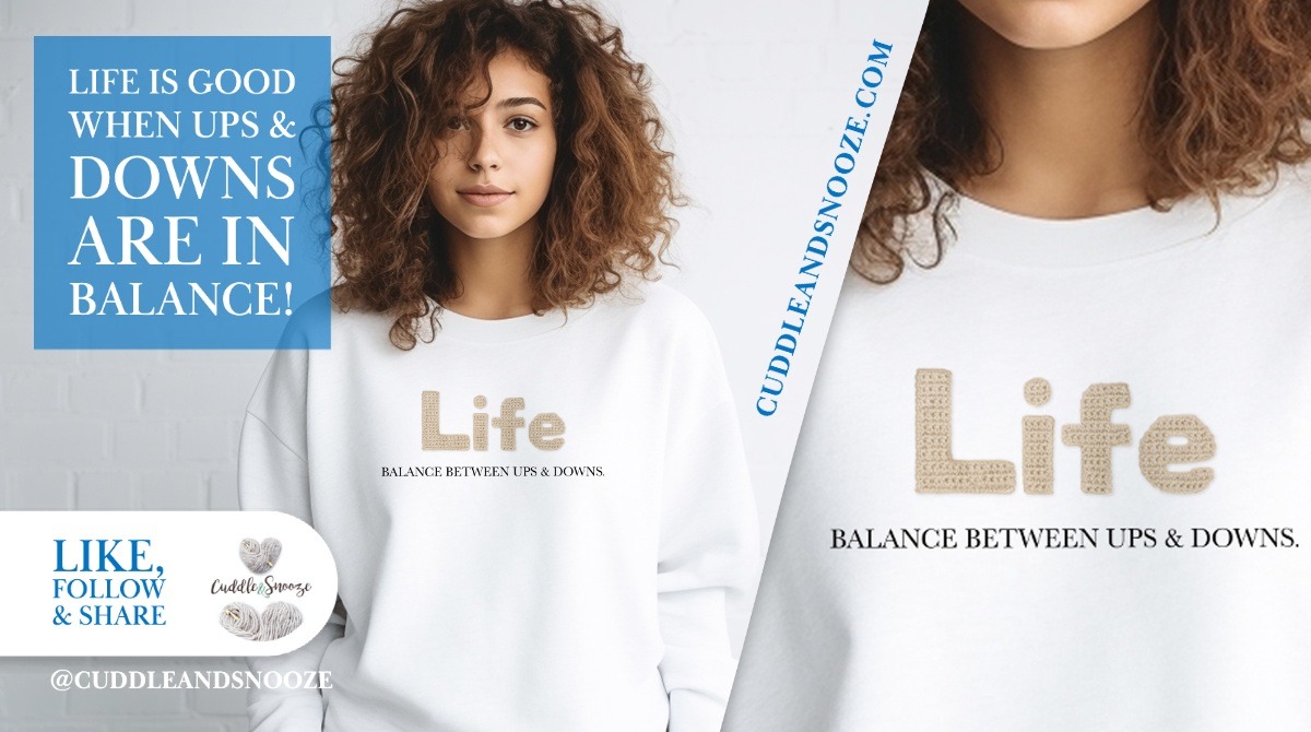 CuddleAndSnooze's tweet photo. Life is good when you manage to get your ups &amp; downs in balance! 

#elevenseshour #lifeisgood #balanceyourlife #etsygifts #OOAK #minimalistclothes https://t.co/0fcwB8B5dA