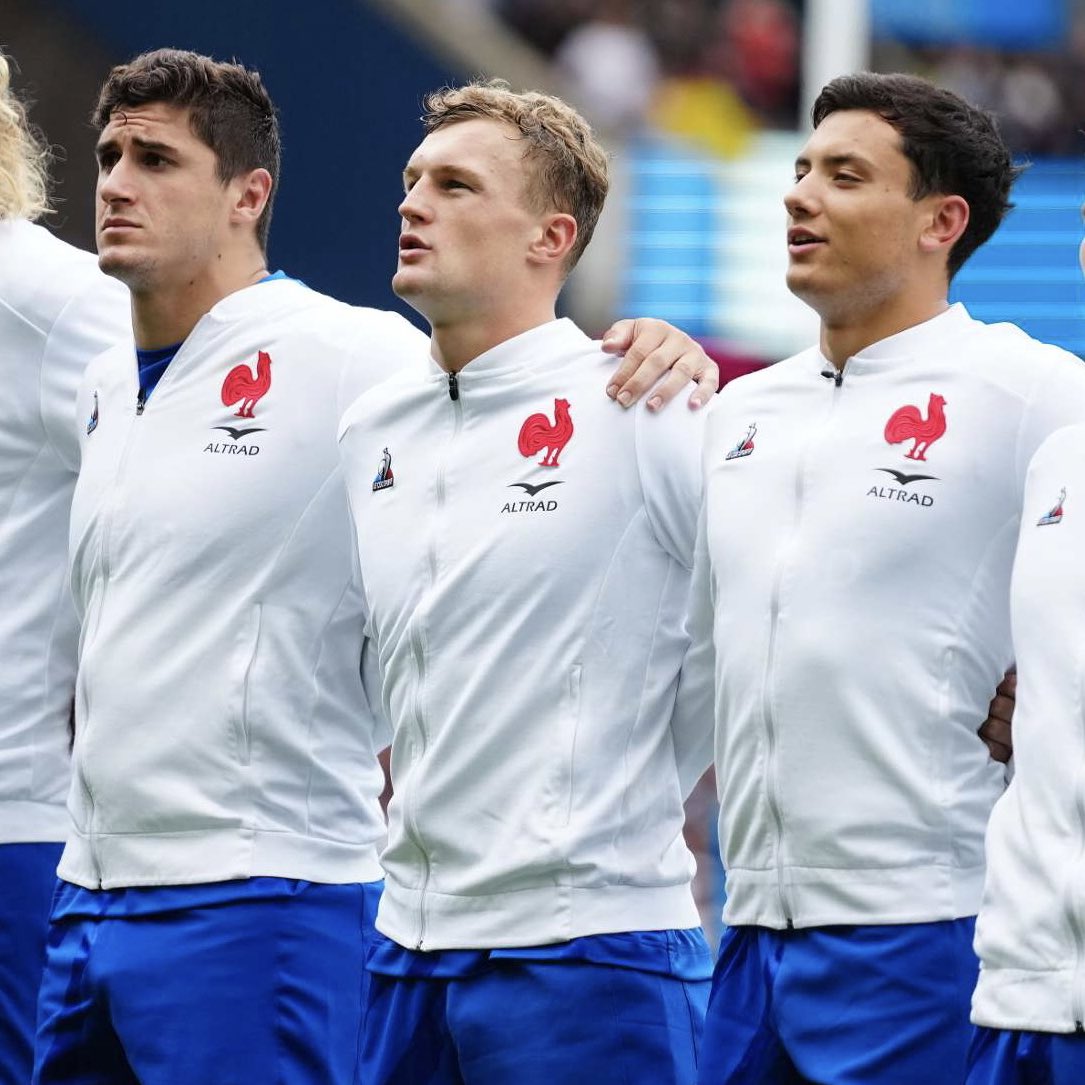 Bravo à Paul , Louis et Émilien : Première en Bleu 🇫🇷 #UnisPourUnRêve #XVdeFrance