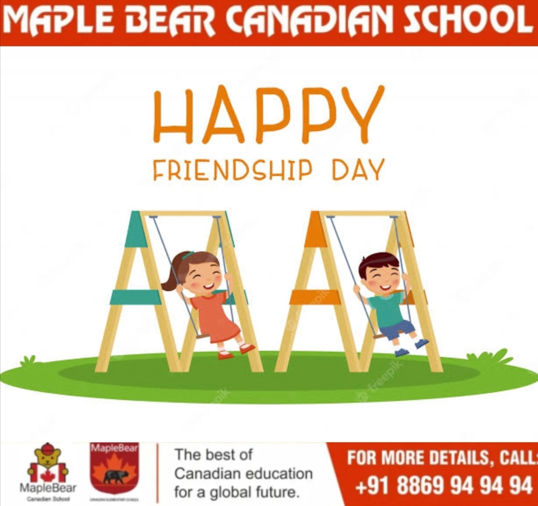 Team Maple Bear Bahadurgarh wishes you a very Happy Friendship Day❤️

#friendship #2023 #post #friendshipgoals #celebration #friendsforever #kindergarten #admissionopen #friendslove #friends #lovefriends #bahadurgarh #schools #canadian #indian #bahadurgarhschool