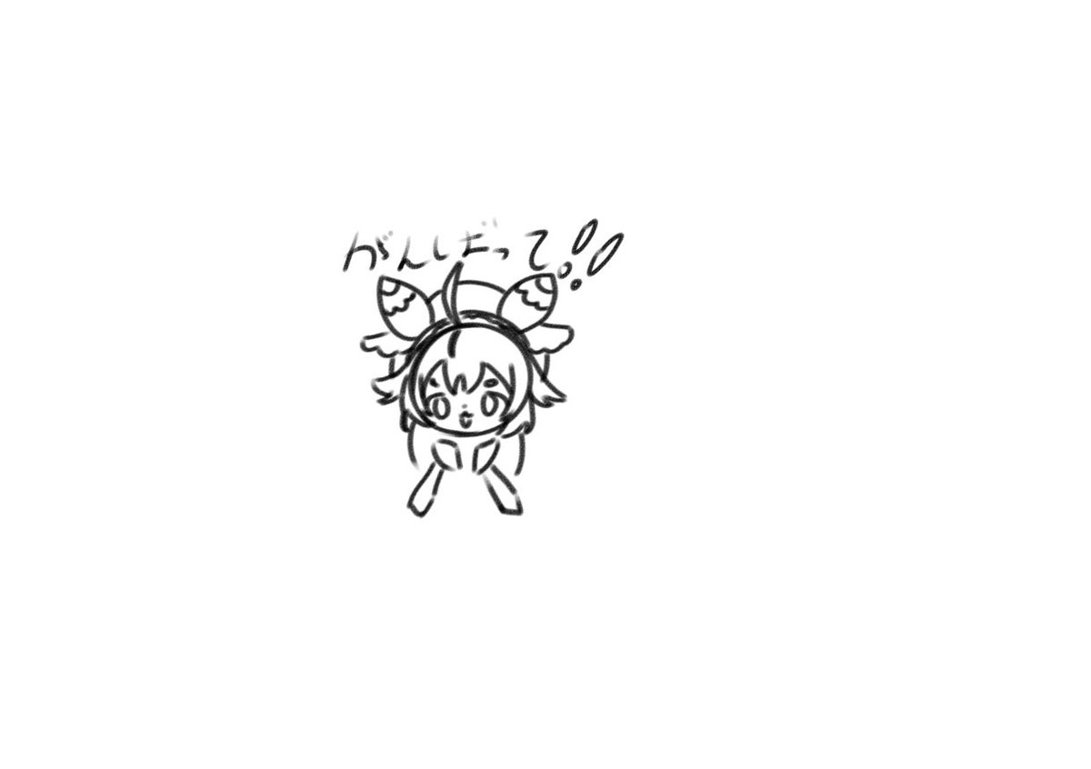 Airi_ebi_'s tweet photo. 落書き https://t.co/1nbmAud25c