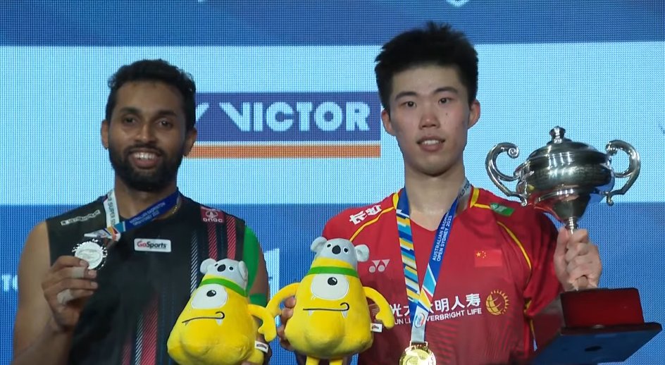 BadmintonTalk's tweet image. Men&apos;s Singles - #AustralianOpen2023 

🥇Weng Hongyang (CHN)
🥈H.S. Prannoy (IND)

Congratulations to both players!