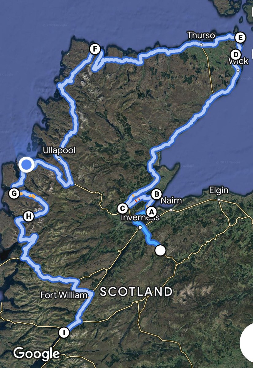 JKApollos's tweet image. NC 500 ✔️

Castles, boat rides, hiking trails, waterfalls, ‘tropical’ beaches, distilleries, quaint B&amp;amp;Bs, glamping pods and breathtaking sceneries- 

Advice from the Highlanders

‘If you wait for good weather, you will never do it’ 

‘Todays rain is tomorrow’s whisky’