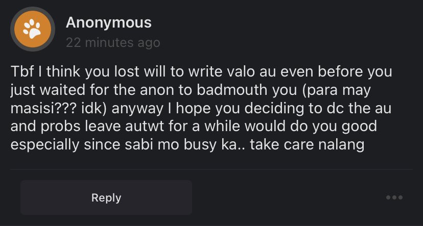 leedhchn's tweet photo. ge sabi mo eh hahahaha pagod na ‘ko pumatol sa pagiging passive aggressive at bilis niyo mag-assume. ikaw din anon, take care! lovelots 💗😁 sana masaya ka always ha ‘wag ka papalipas ng gutom :D https://t.co/6sqvDIIzdX