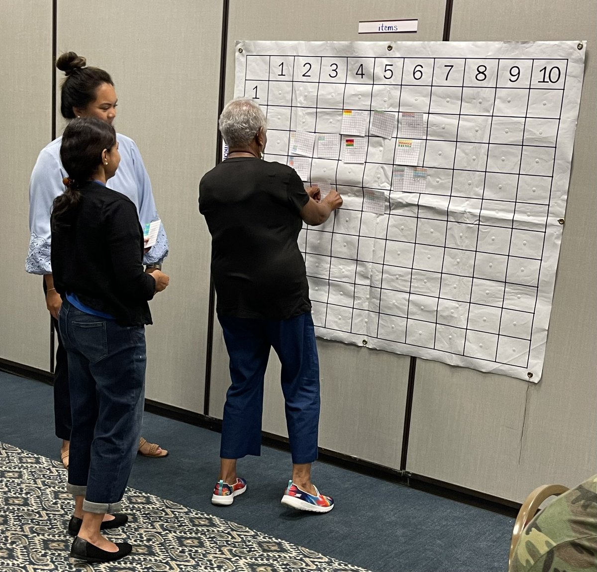 PFrancisNTN's tweet image. More summer training fun with @PGCPSK5Math teachers.
What’s on your walls?
Fact Masters curtain…word walls…math talks. Encouraging #multiplerepresentations and #discourse
@NTNMATH
#methodologies
#communityoflearners
#SMP3 #SMP6
#giveaways
#perspective
#unlockinfinitepower