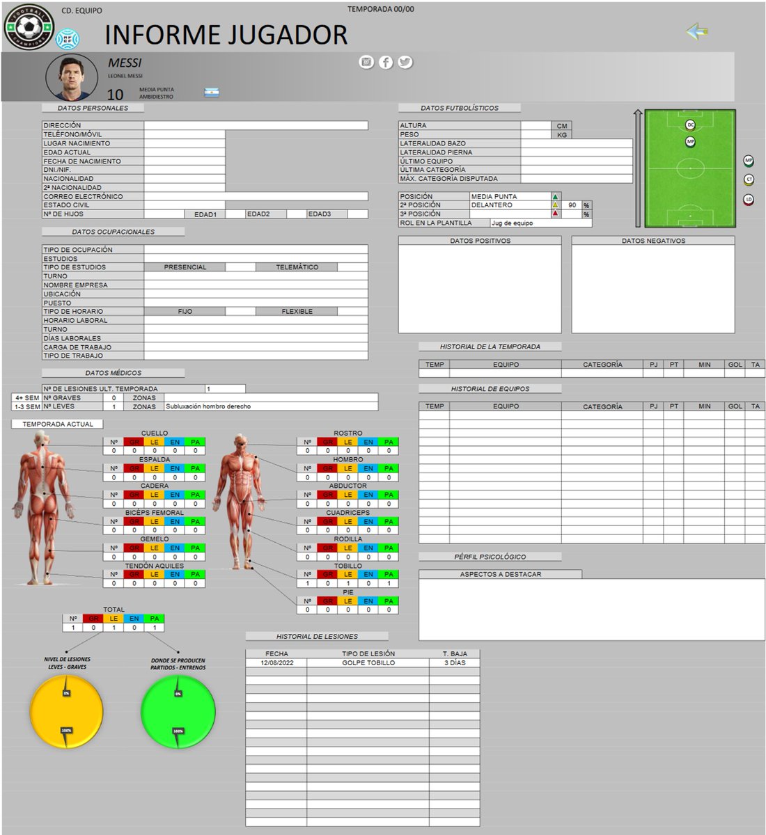Completa tu plantilla con los informes más completos en Planificador Premium. trabaja #profesional 
Pregunta por este y los demás productos disponibles.