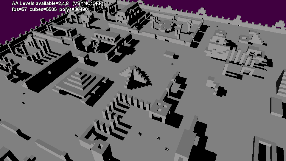 mdf200's tweet photo. That time at band camp, when I imported Ant Attack SNA file and turned it into a 3D model 😋 https://t.co/FfnBMhzUxd