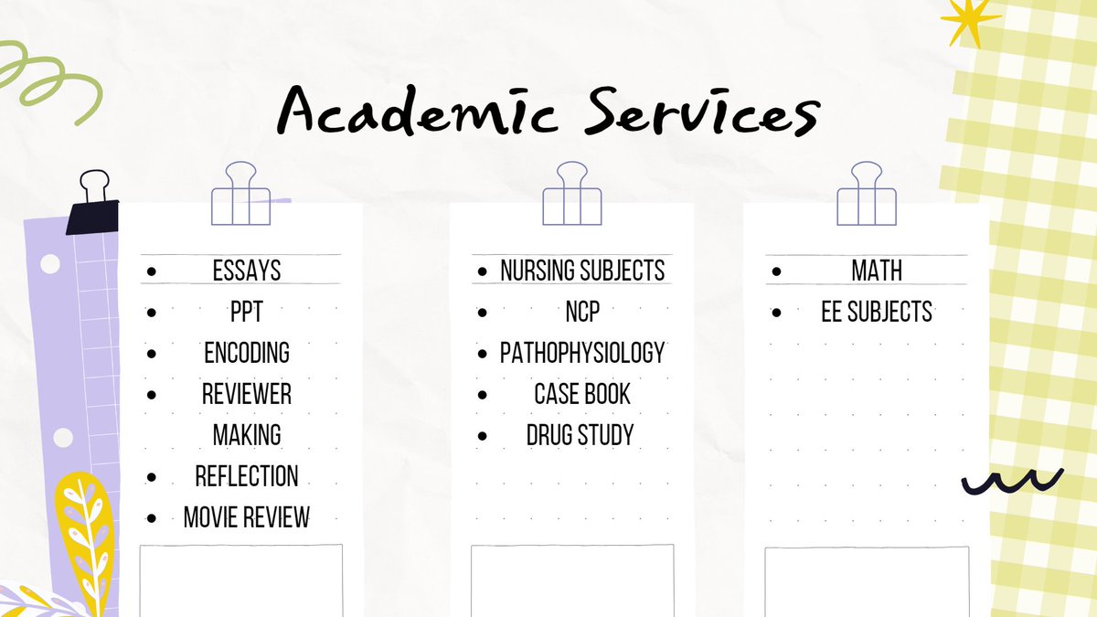 acadsserviceshq's tweet image. holaaaa! back to school is cominggg!!!

Open for commissions, especially nursing tasks, slide through my DMs. open for adjustable rates!!!! &amp;lt;3
